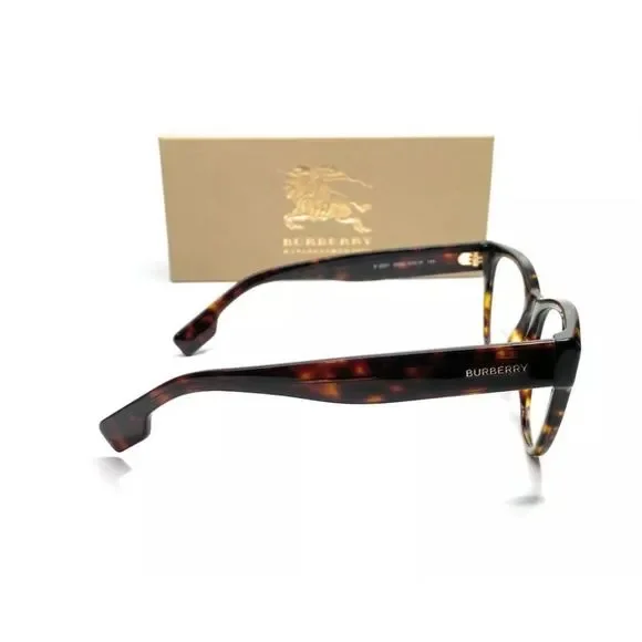 Burberry Women's Dark Havana Square Eyeglasses!